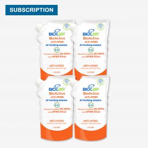 BioCair Subscription BioActive Anti-HFMD Air Purifying Solution 4-Pack